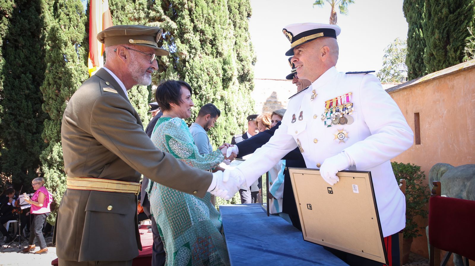 Emotivo acto por el Día de la Policía Nacional celebrado en Jerez