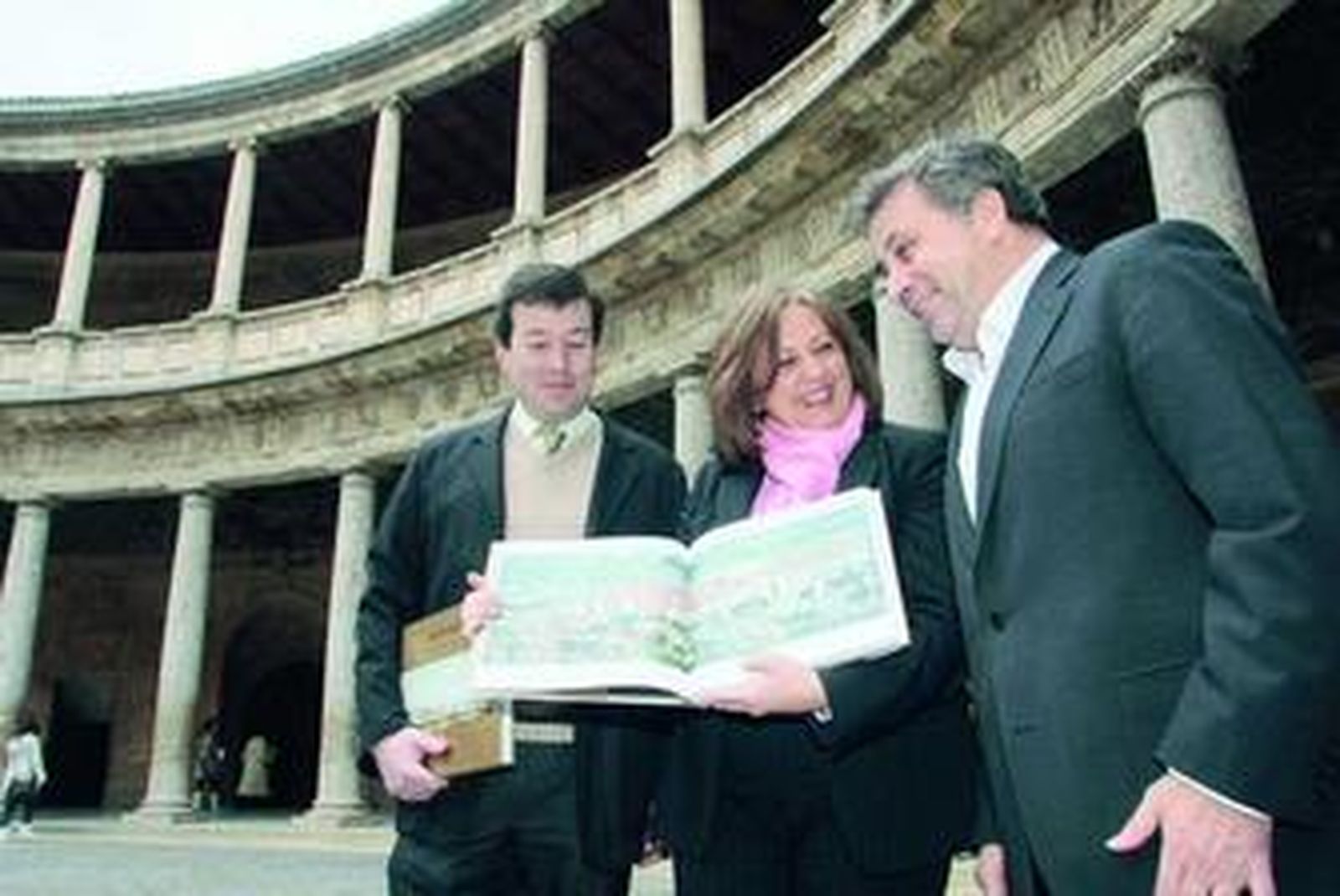 Un momento de la presentación, ayer.