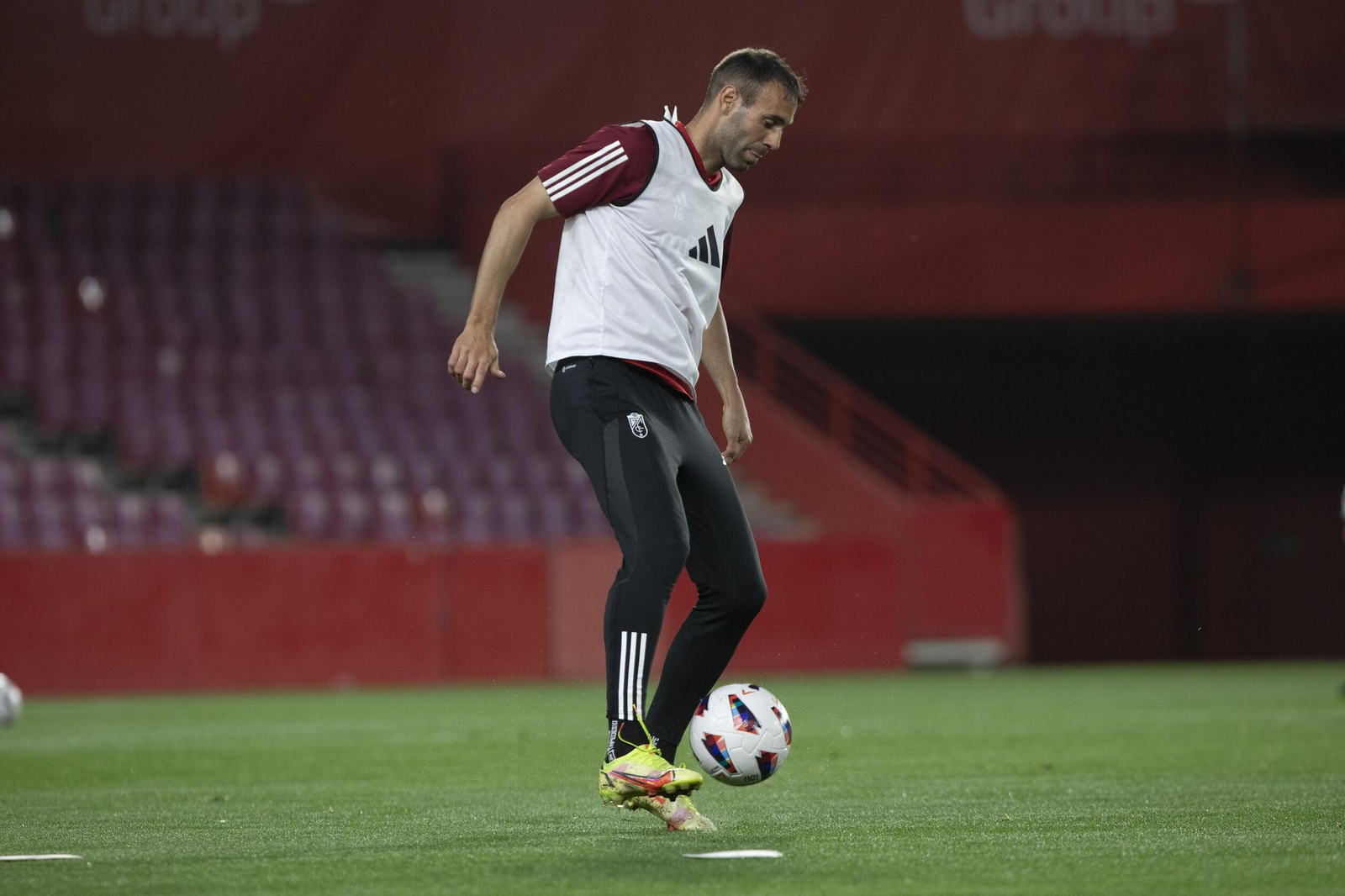 Así fue el primer entrenamiento de José Ramón Sandoval en el Granada CF