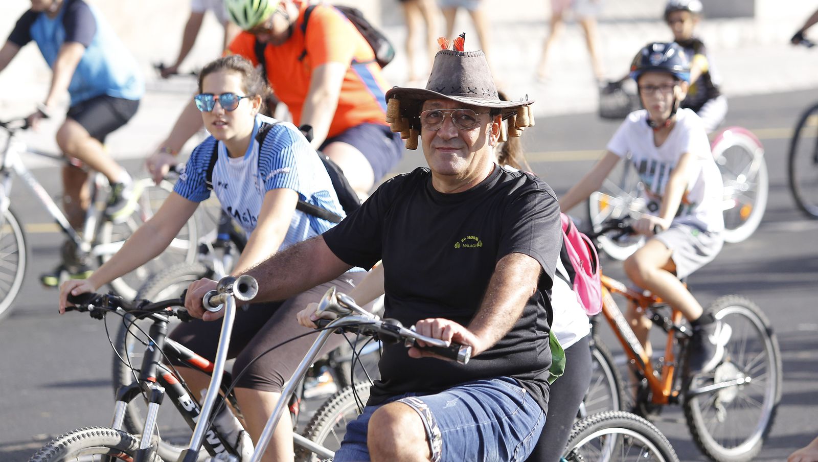 Fotos del Día de la Bicicleta en Málaga
