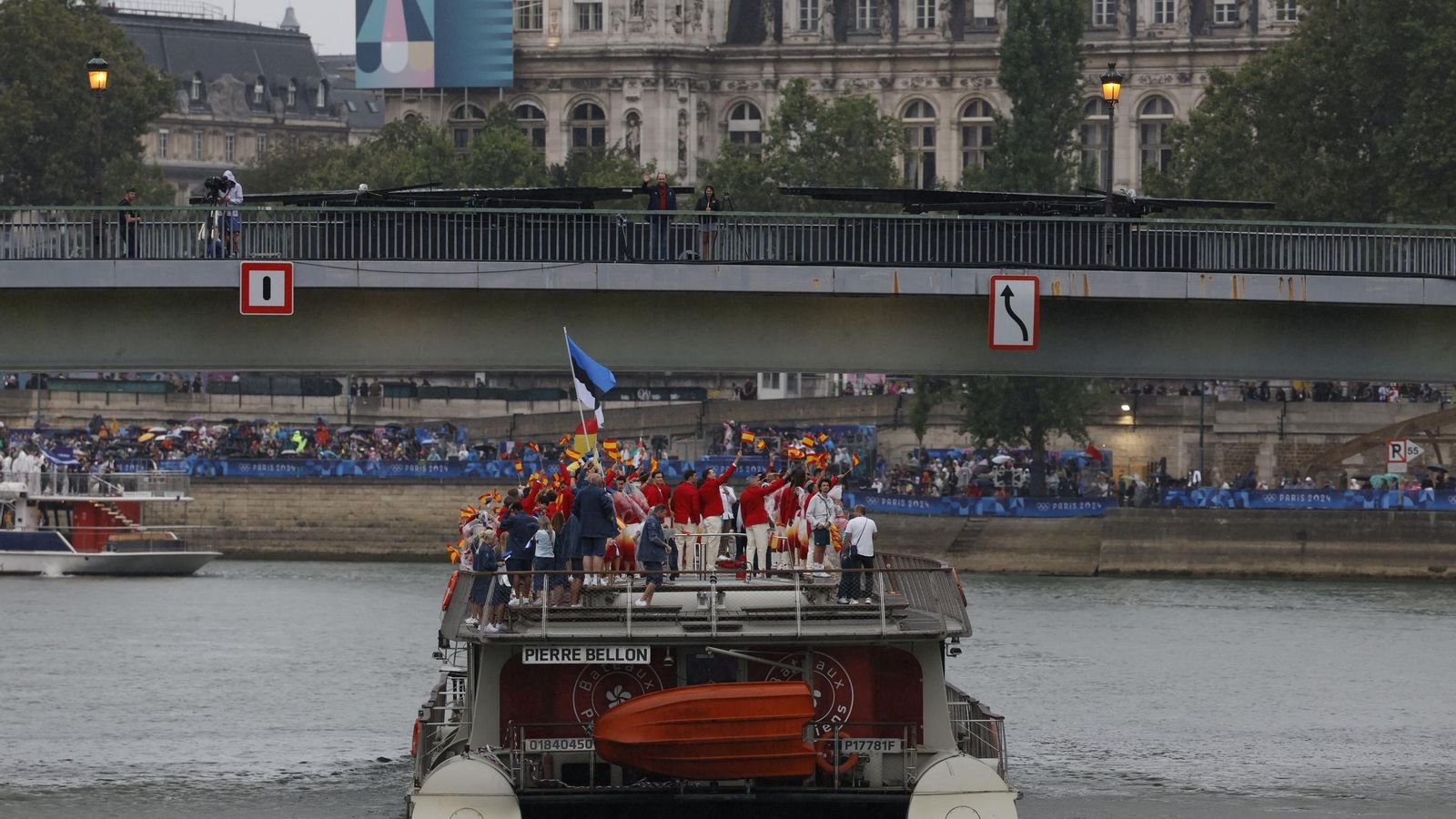 Las fotos de la ceremonia de inauguración de los Juegos Olímpicos de París 2024