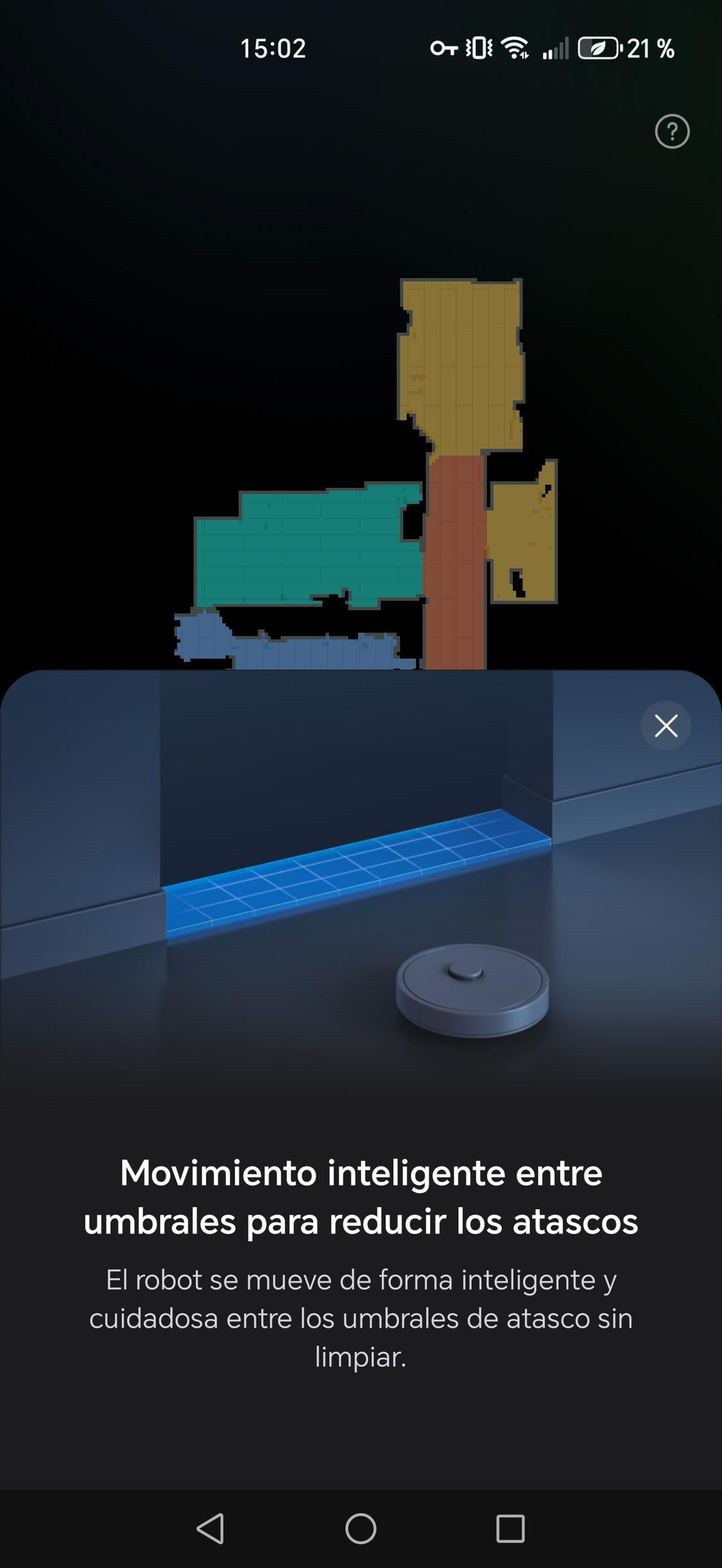 Aplicación Roborock - Robot aspirador Saros Z70