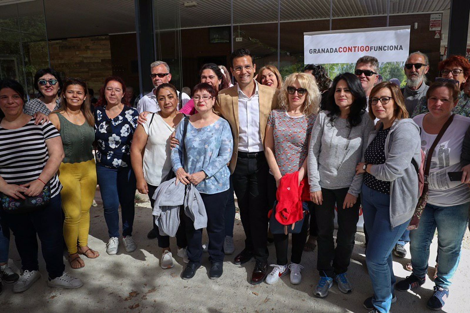 Paco Cuenca, esta mañana.