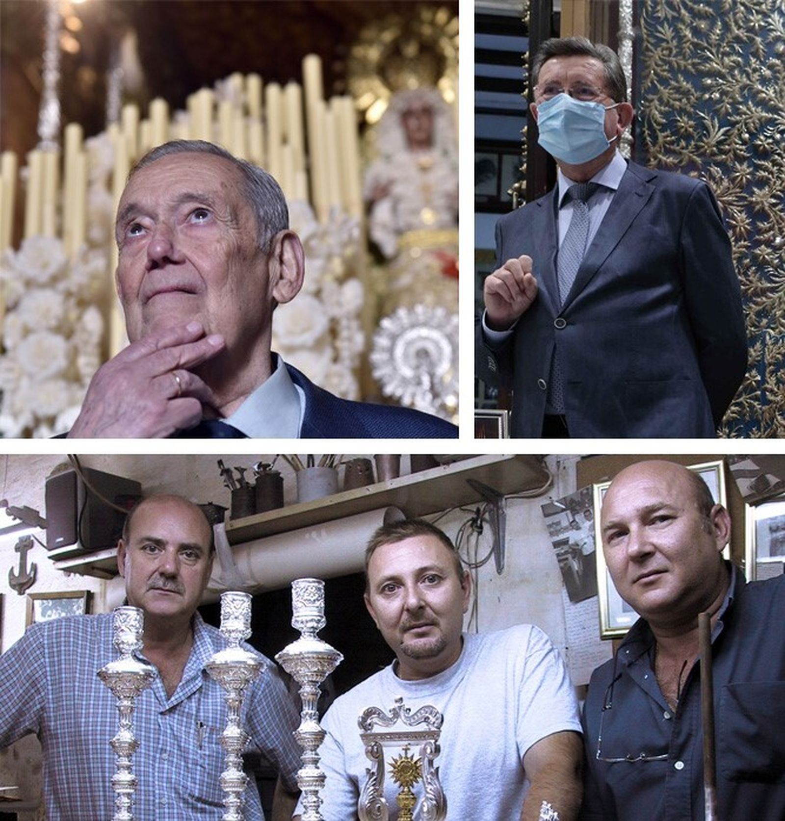 Manolo García y José Luis Cabello, dos de los los premiados en el Gota a Gota de este año.