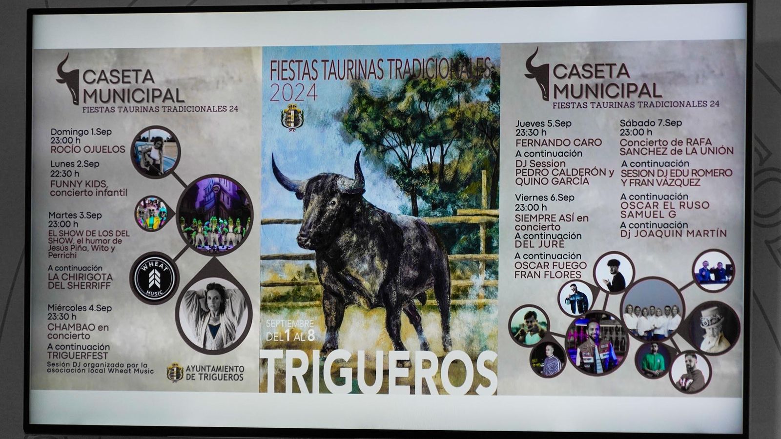 Cartel de las Capeas de Trigueros Cartel de las Capeas de Trigueros