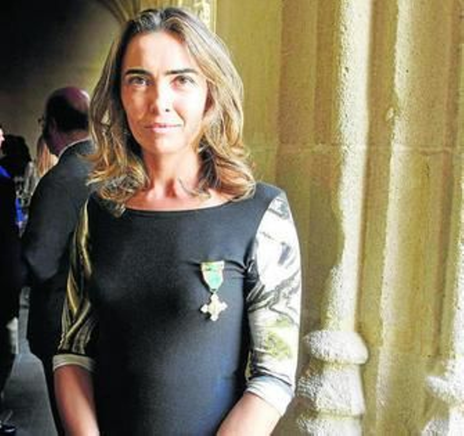 La juez Arancha Guerra, el pasado miércoles en los Claustros de Santo Domingo.