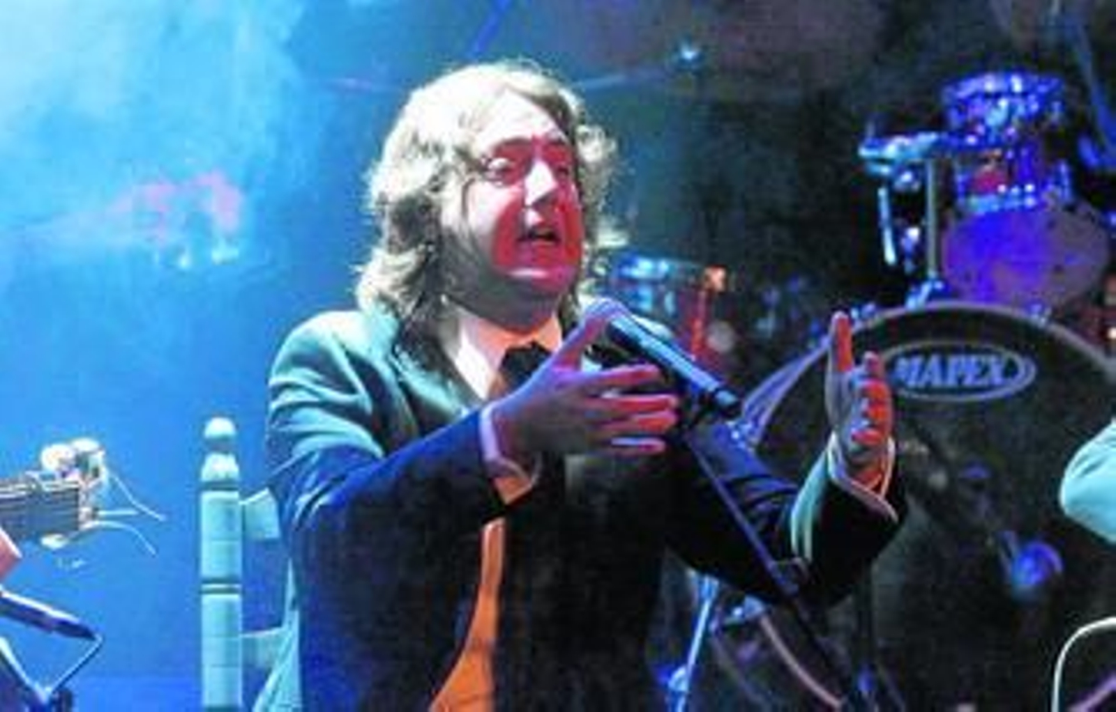 Pepe 'el Marismeño', en una de sus actuaciones en Huelva.