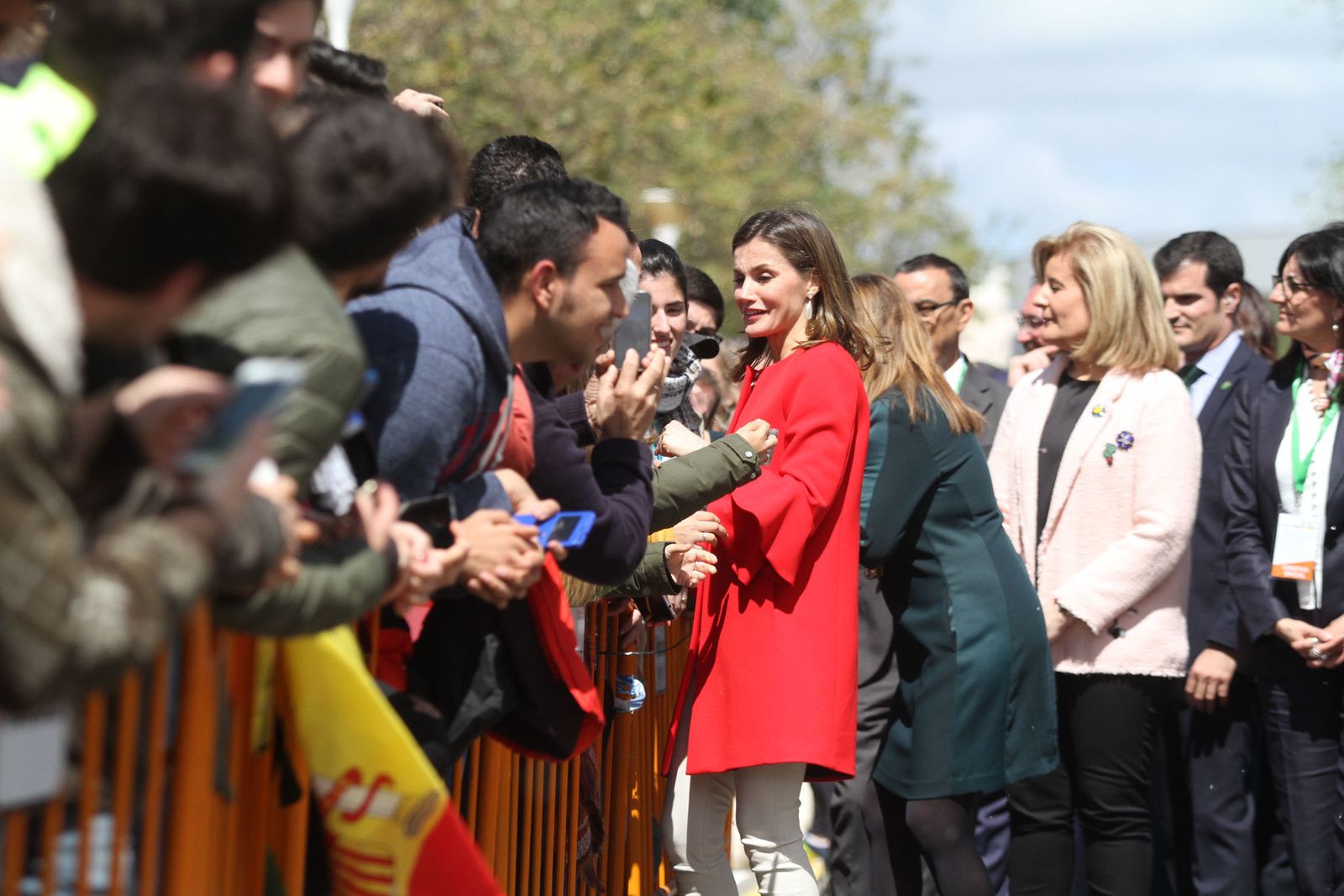 Imágenes de la visita de la reina Letizia a Huelva