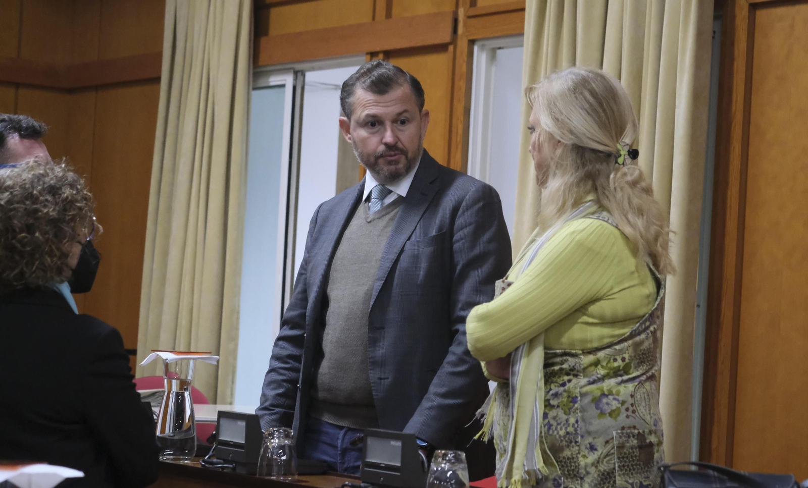 El concejal de Córdoba David Dorado, durante el Pleno de diciembre.