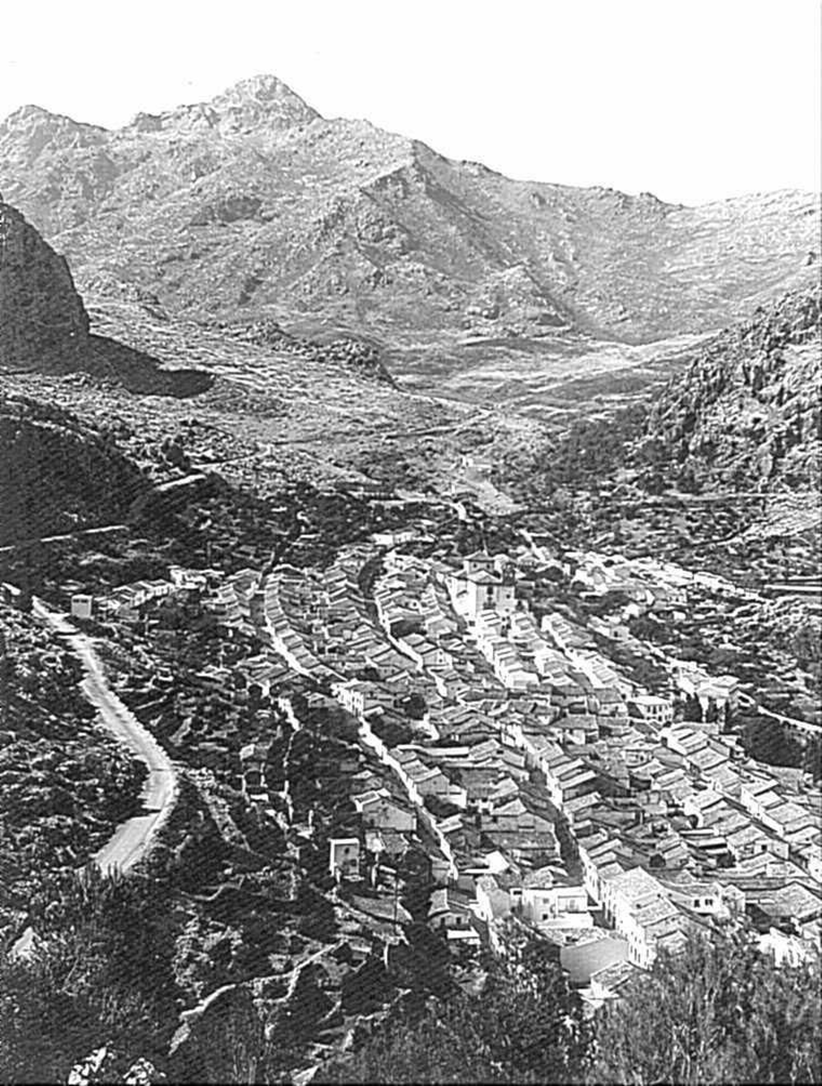 Vista de Grazalema, en la serranía de Cádiz.