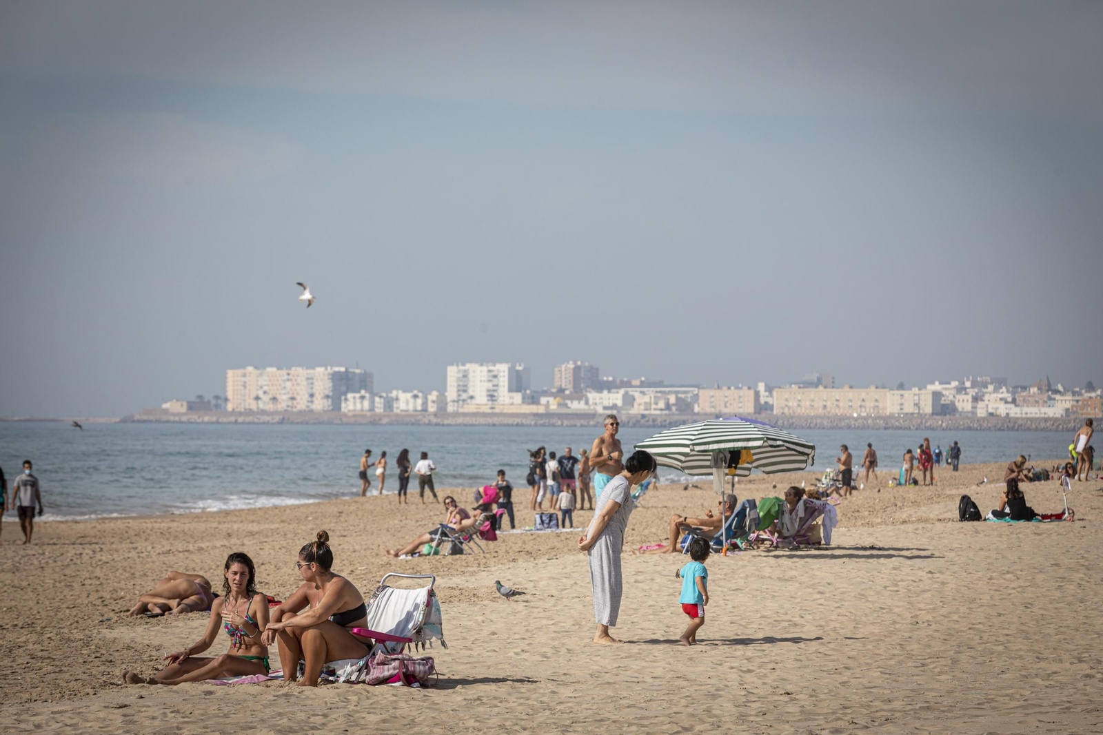 Imágenes: Así vive  Cádiz su primer puente en nivel 3