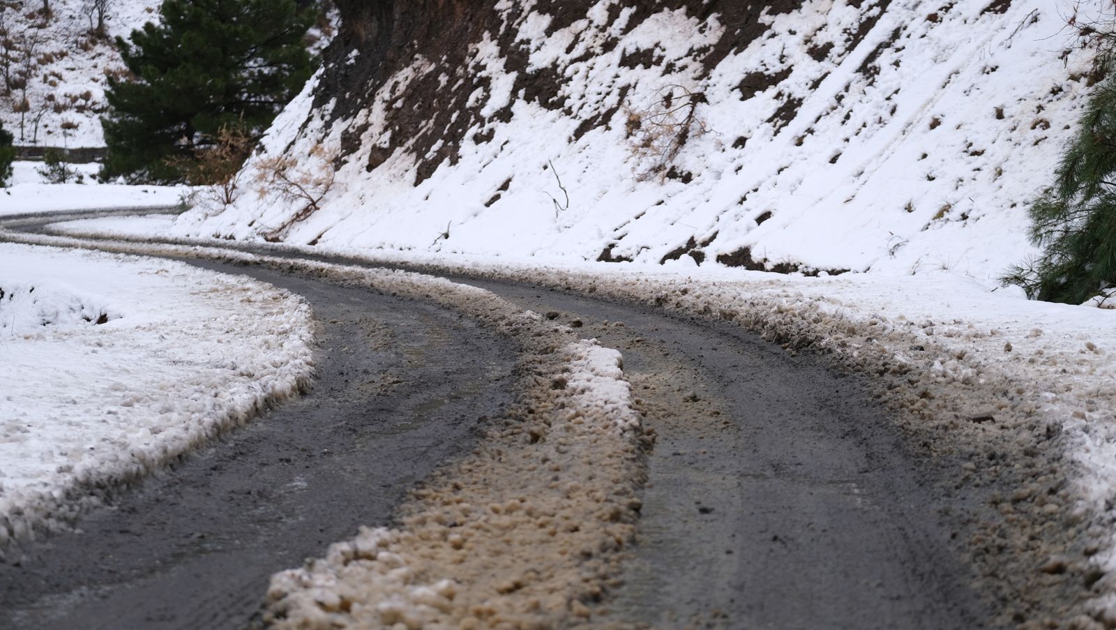 Fotogalería nevada en la Provincia de Almería
