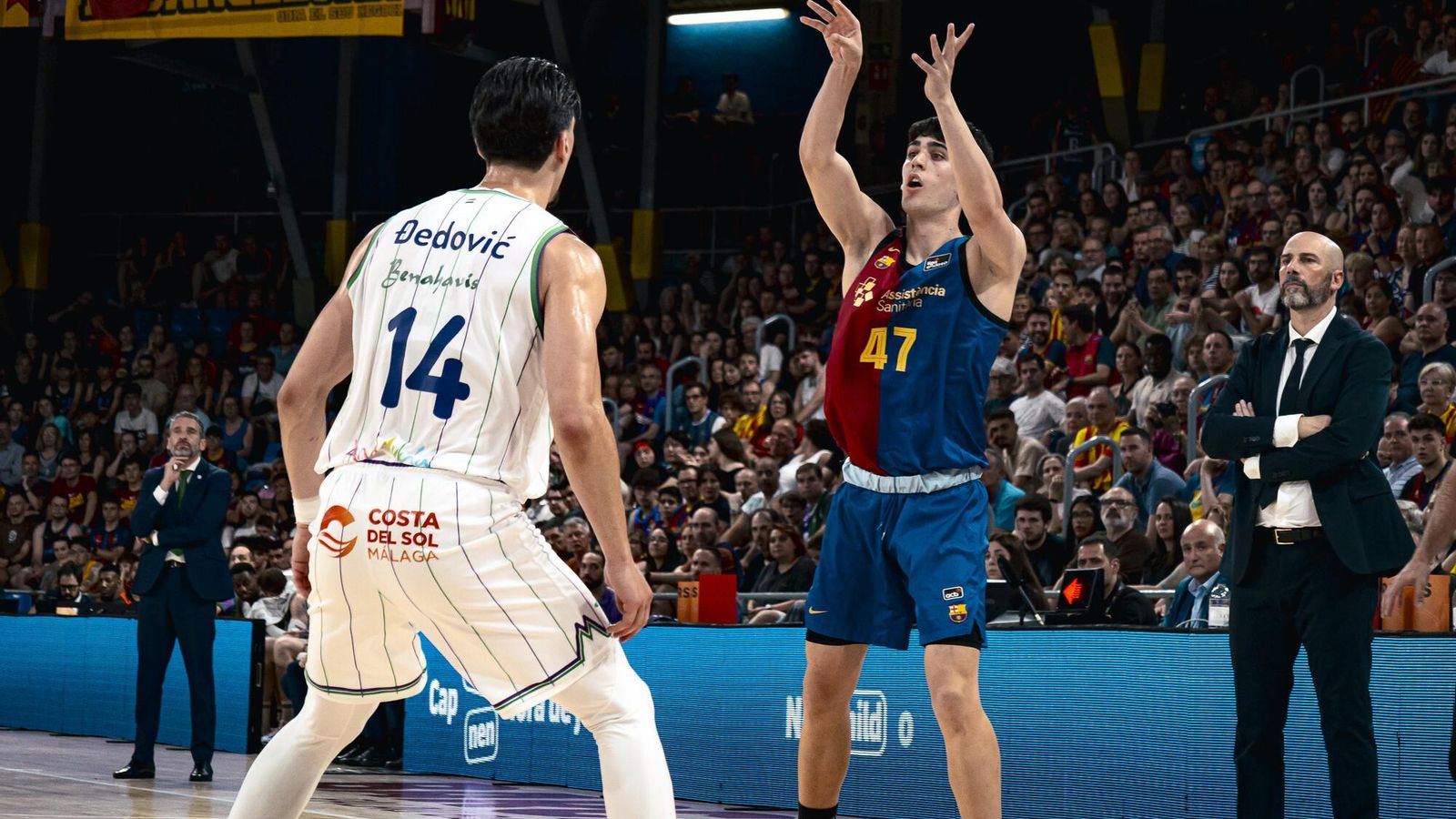 Las fotos del Barça-Unicaja, 2º partido del play off de la ACB