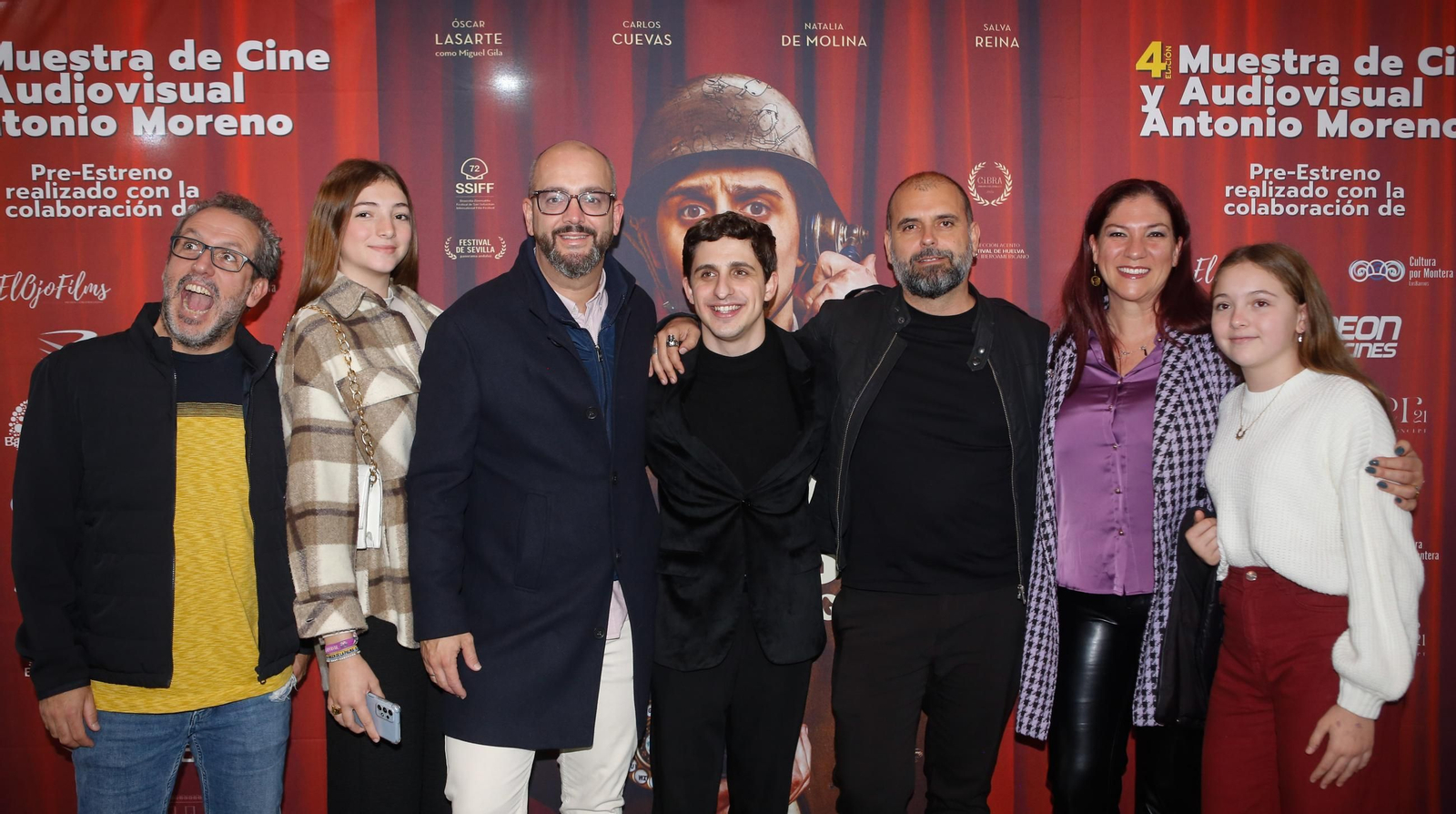 Las fotos del preestreno de la película de Alexis Morante sobre Gila en Los Barrios