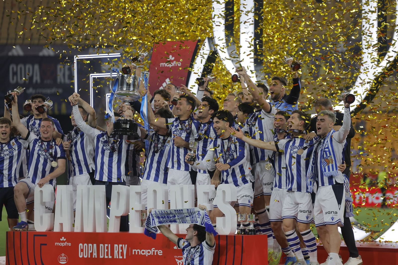 Las fotos de la final de la Copa del Rey Atlético de Madrid - Real Sociedad