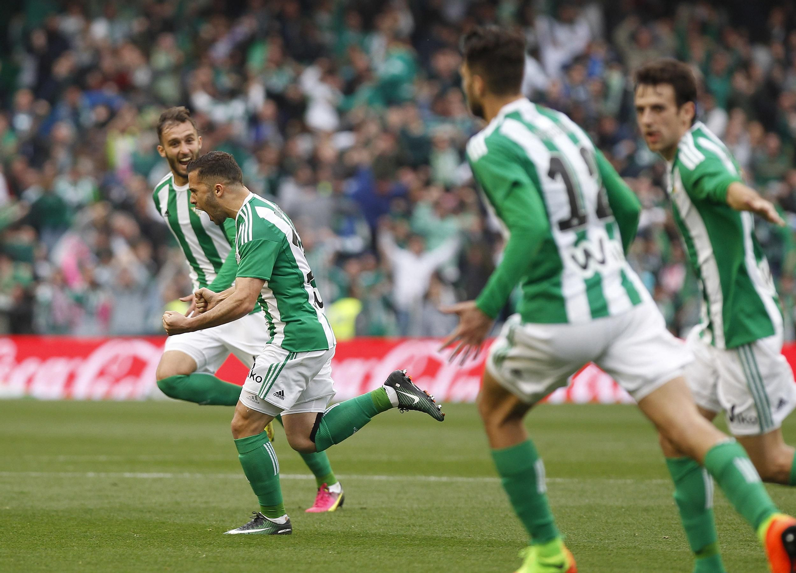 El Betis-Sevilla, en imágenes