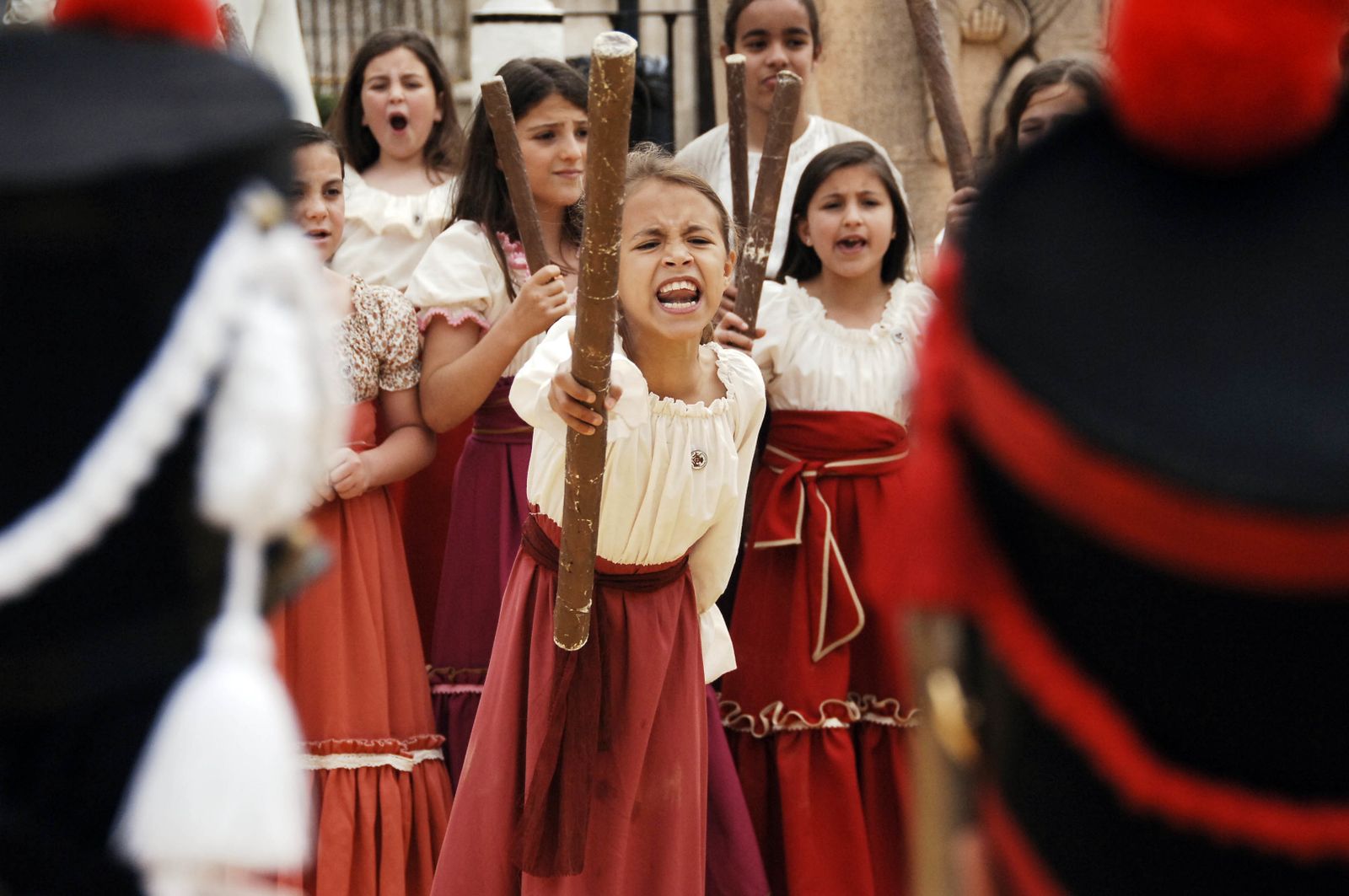 Imágenes de la recreación histórica de Algodonales
