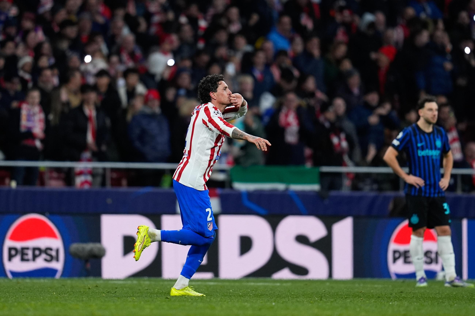 Las fotos del Atlético de Madrid-Inter