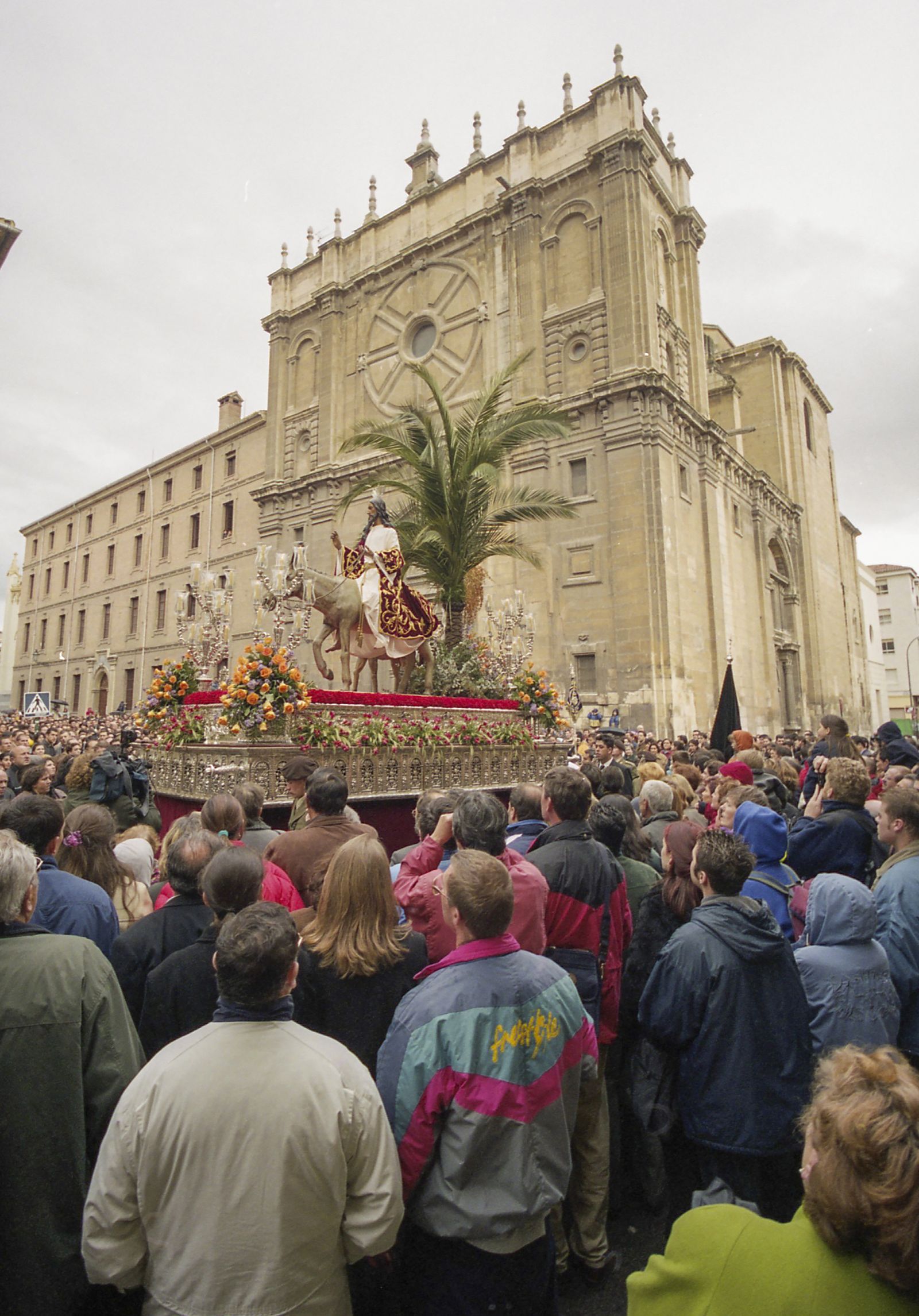 Primera salida de La Borriquilla desde el Perpetuo Socorro en 2000