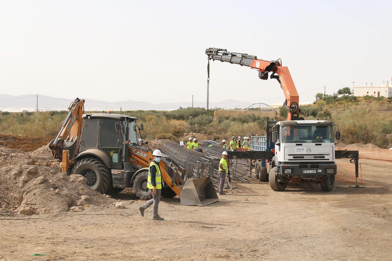 Fotogalería de la visita del ministro Félix Bolaños a las obras del AVE