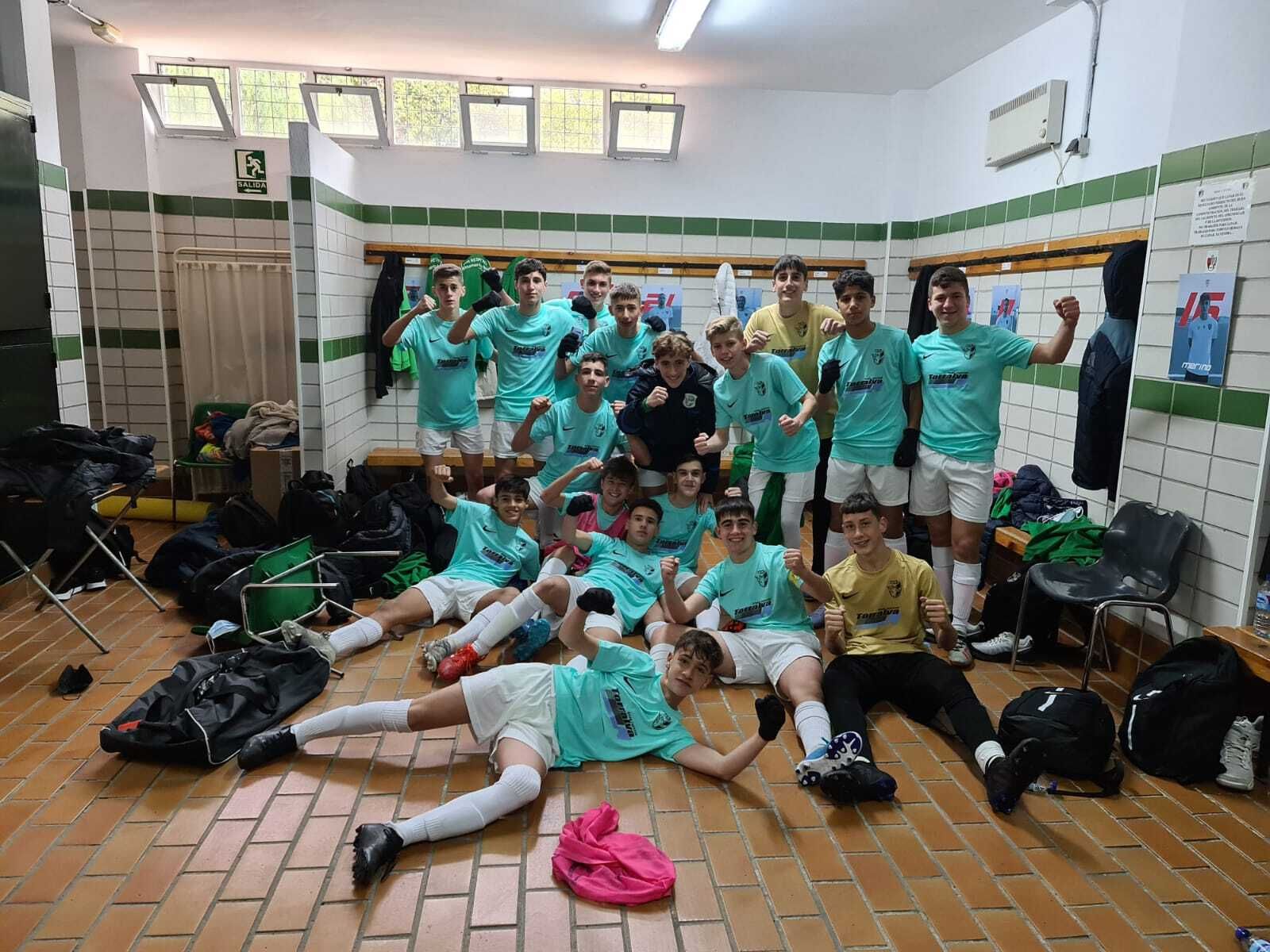 La selección gaditana infantil celebra su clasificación para la final