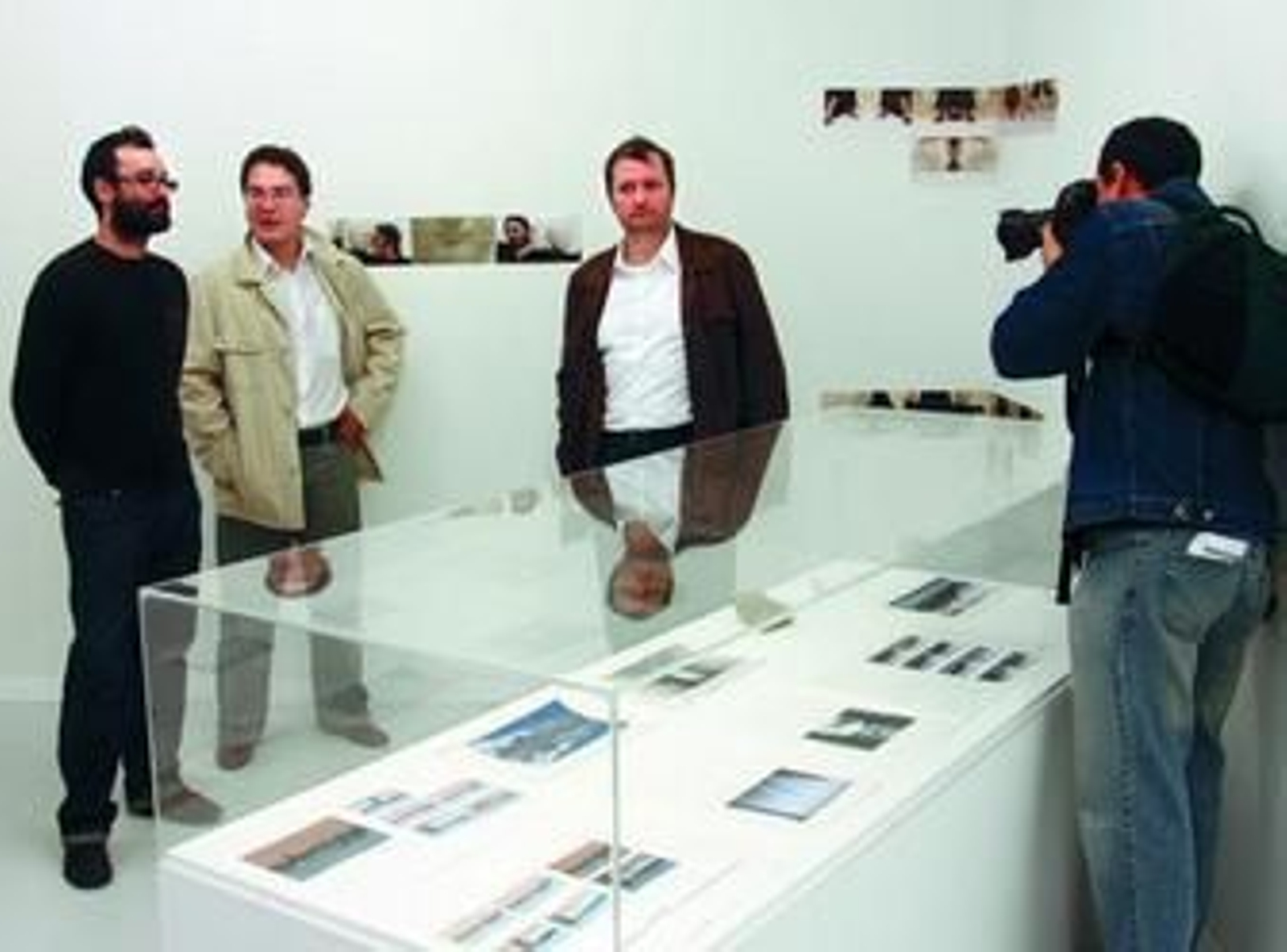 De izquierda a derecha, Jacobo Castellano, Jesús Palomino y Chema Alvargonzález.