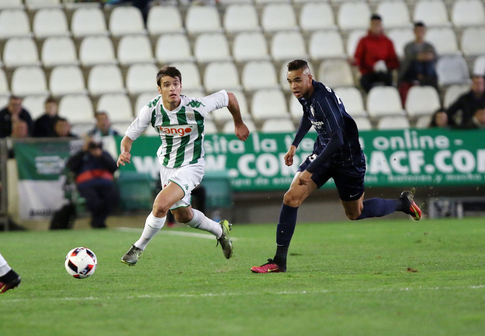 Las imágenes del Córdoba-Málaga