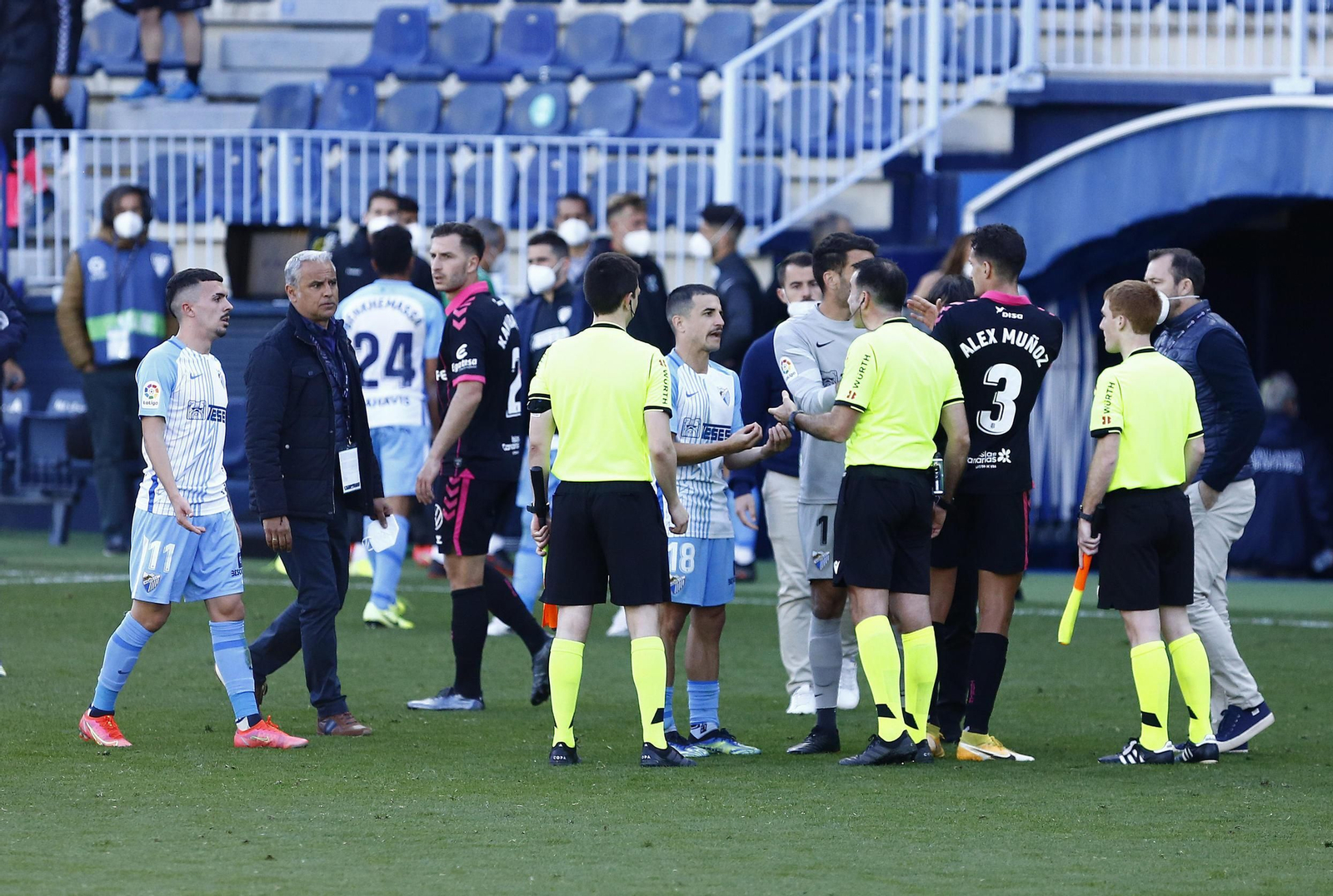 Las fotos de Sergio Pellicer en el Málaga