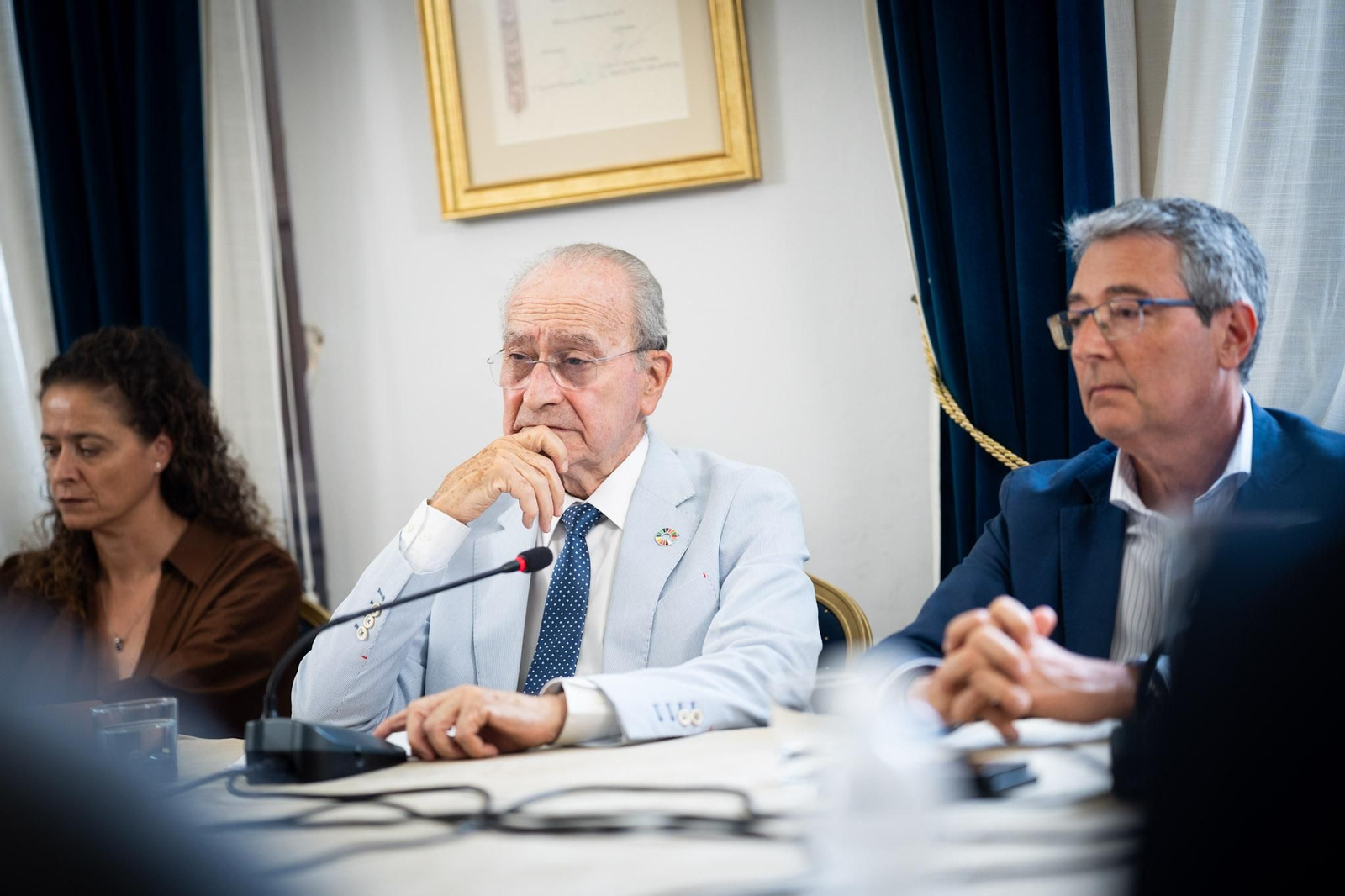 Reunión Ayuntamiento-Málaga CF para abordar el lugar del futuro estadio