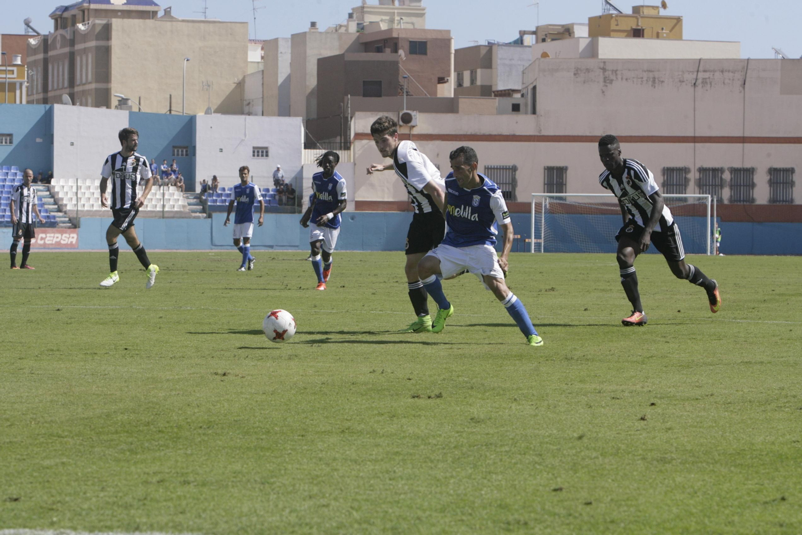 Las imágenes del Melilla-Balona