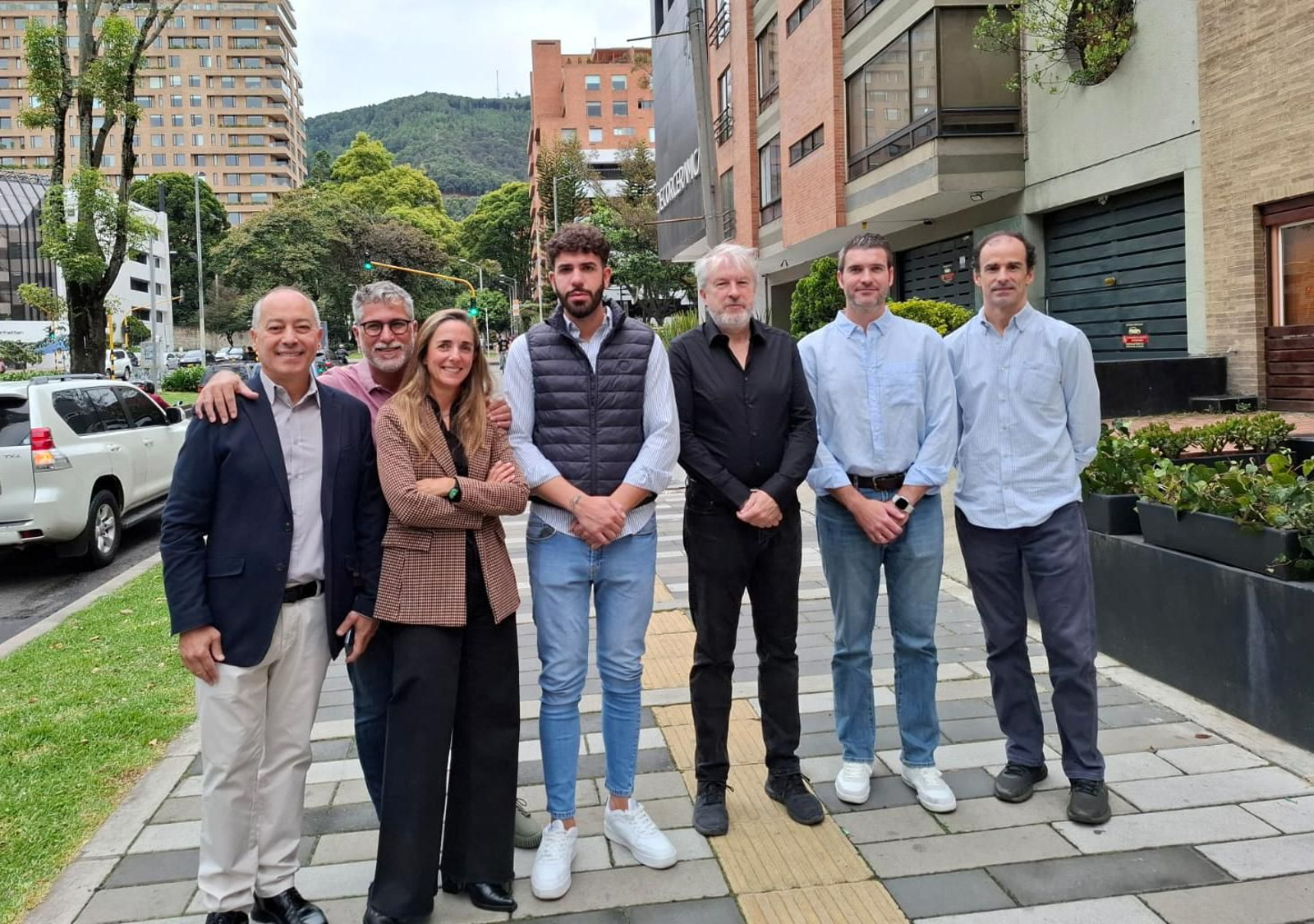 Representantes empresariales en Colombia.