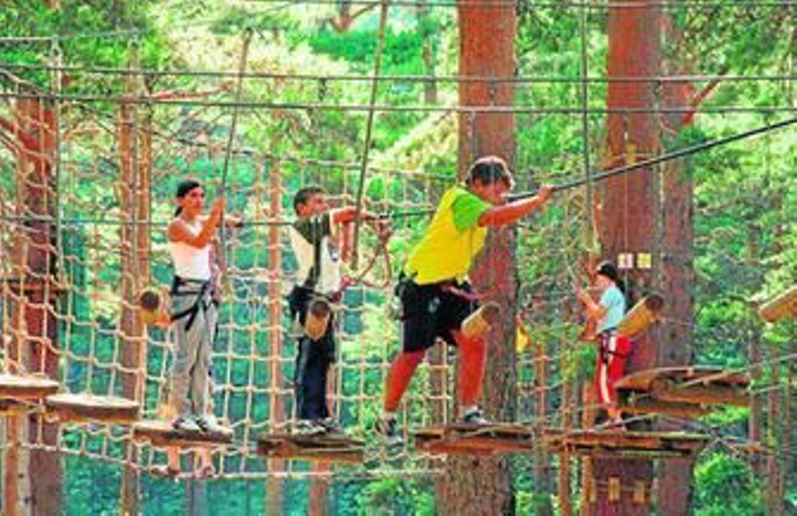 El Parque Aventura Amazonia de Granada.