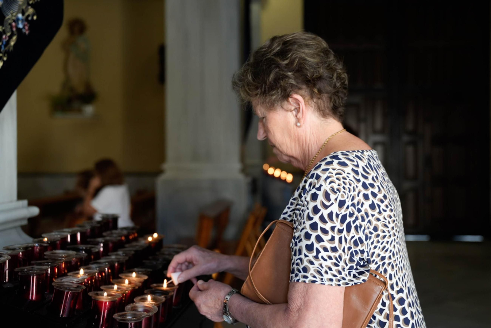 Las imágenes del la misa en Macael ofrecida por los niños y familias