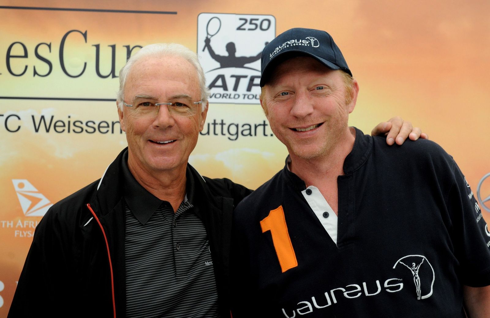 Las fotos de Beckenbauer, la elegancia del fútbol