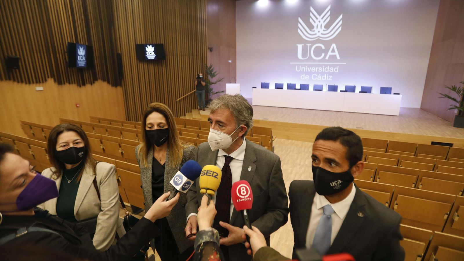Las fotos del nuevo salón de actos de la Escuela Politécnica Superior de Algeciras