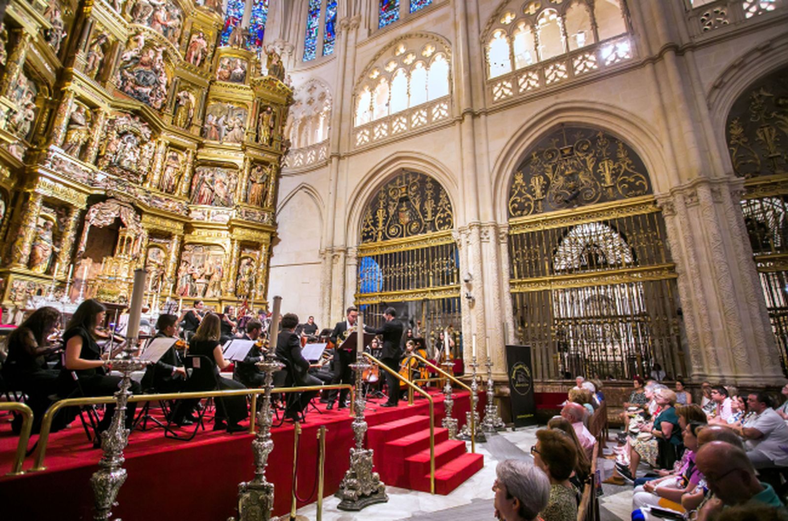 El concierto de la Joven Orquesta Sinfónica Ciudad en la catedral de Burgos