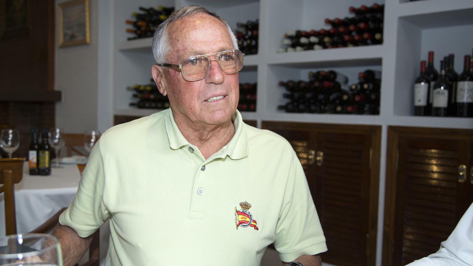 Joaquín Canales, en un momento de la entrevista.