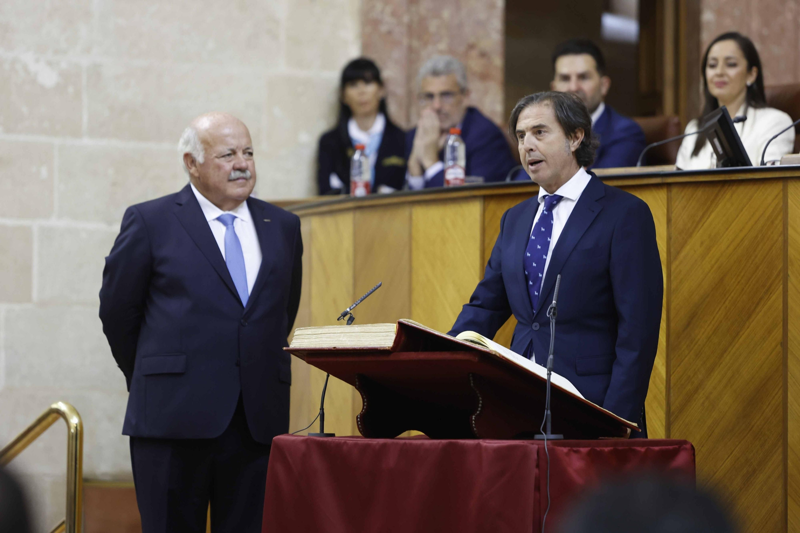 La constitución del Parlamento andaluz, todas las imágenes