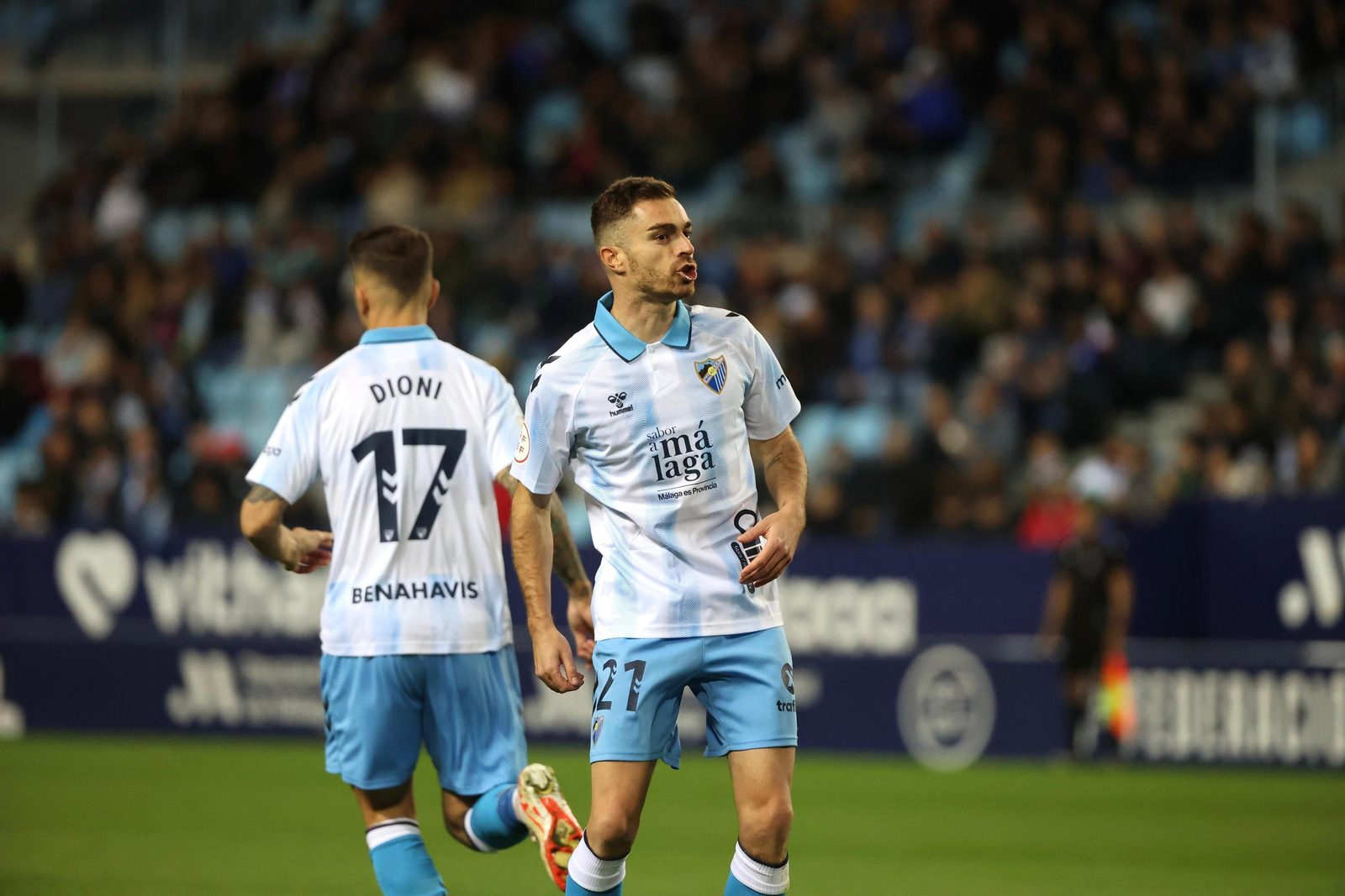 El Málaga CF - Atlético Sanluqueño, en fotos
