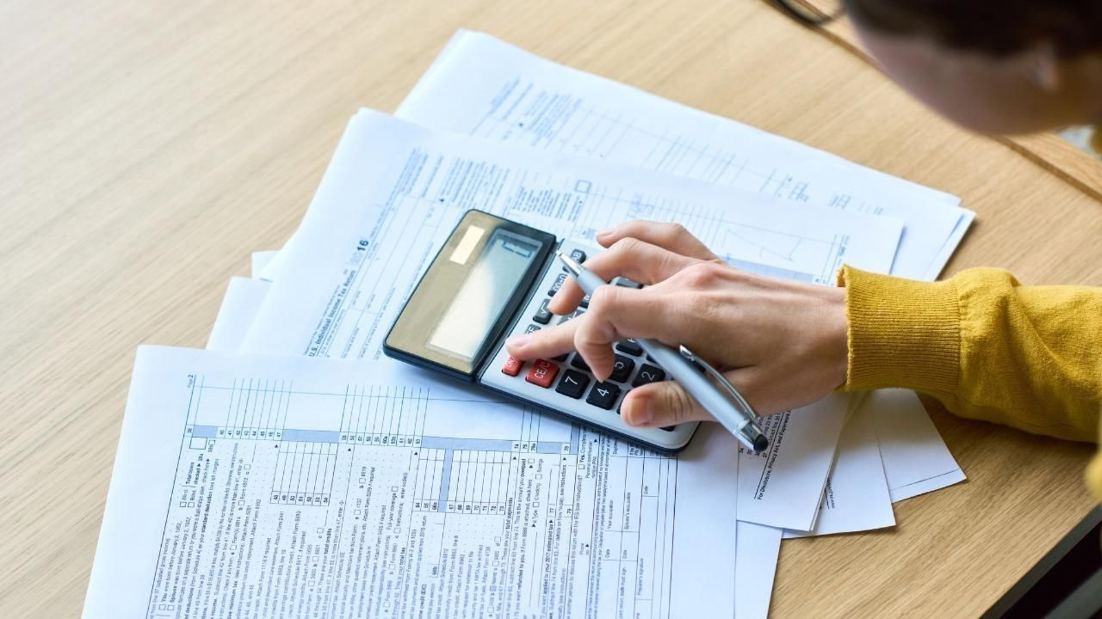 Cálculo de impuestos.