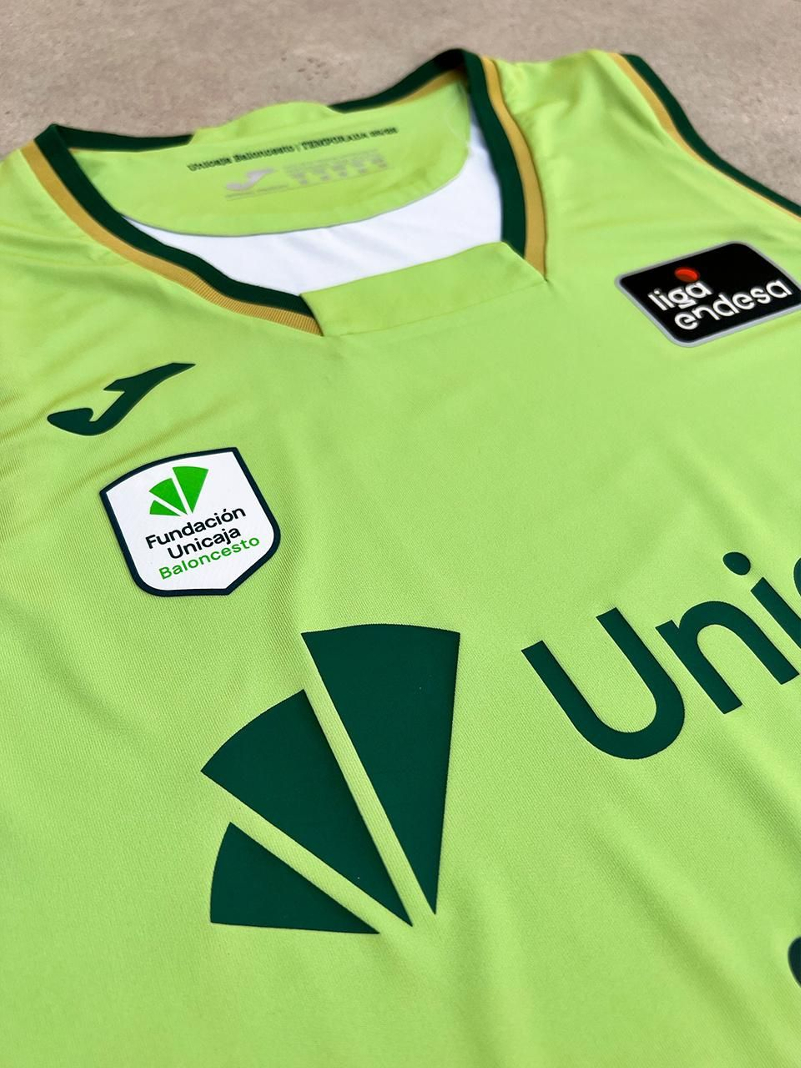 Verde lima, la nueva piel del Unicaja