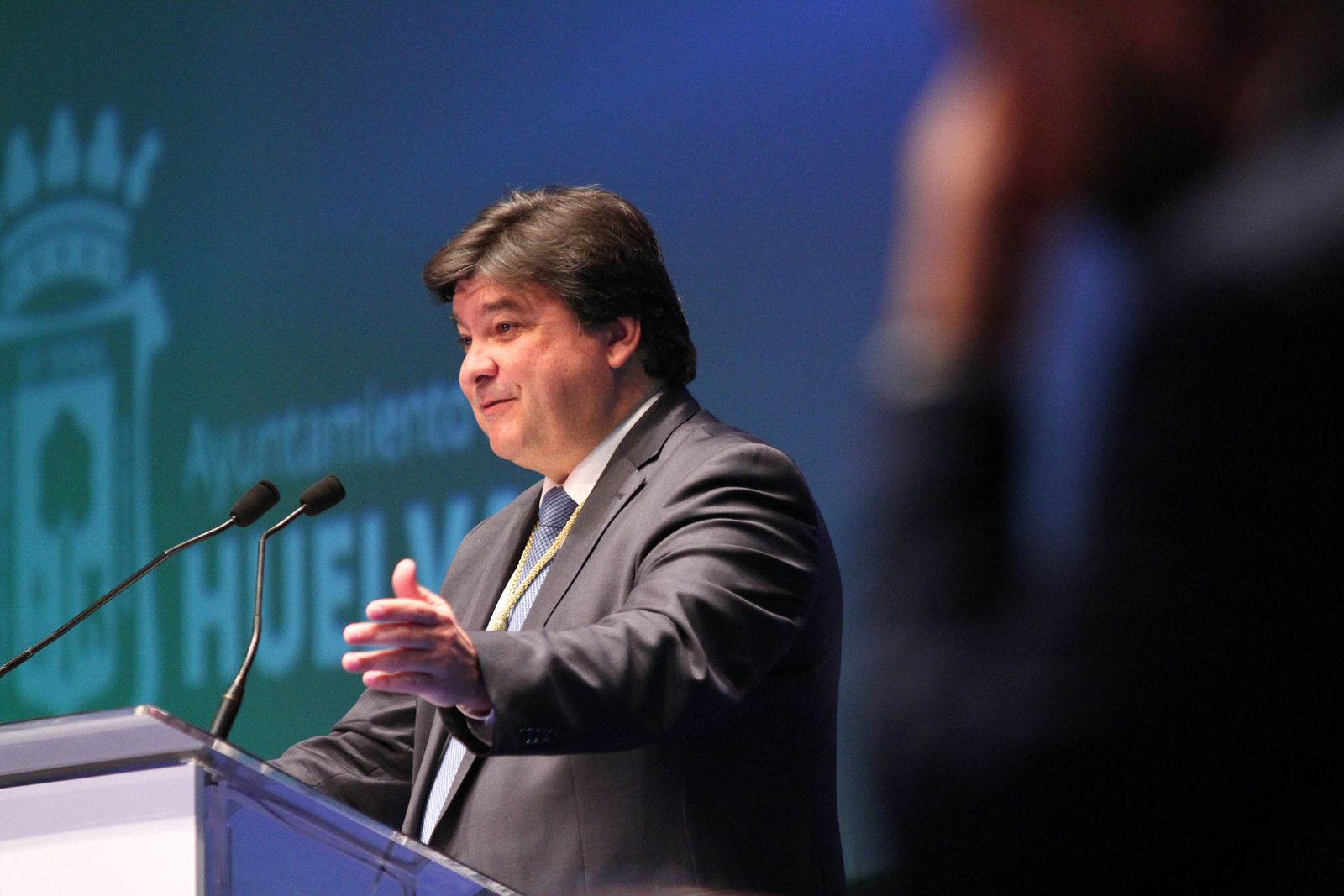 Imágenes de la entrega de las medallas de Huelva