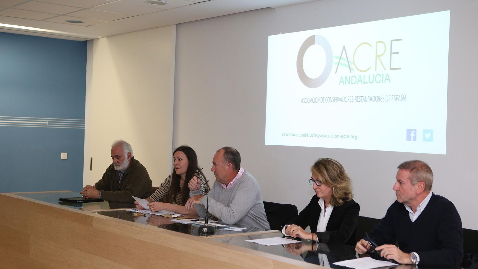 Profesionales responsables de Acre Andalucía.