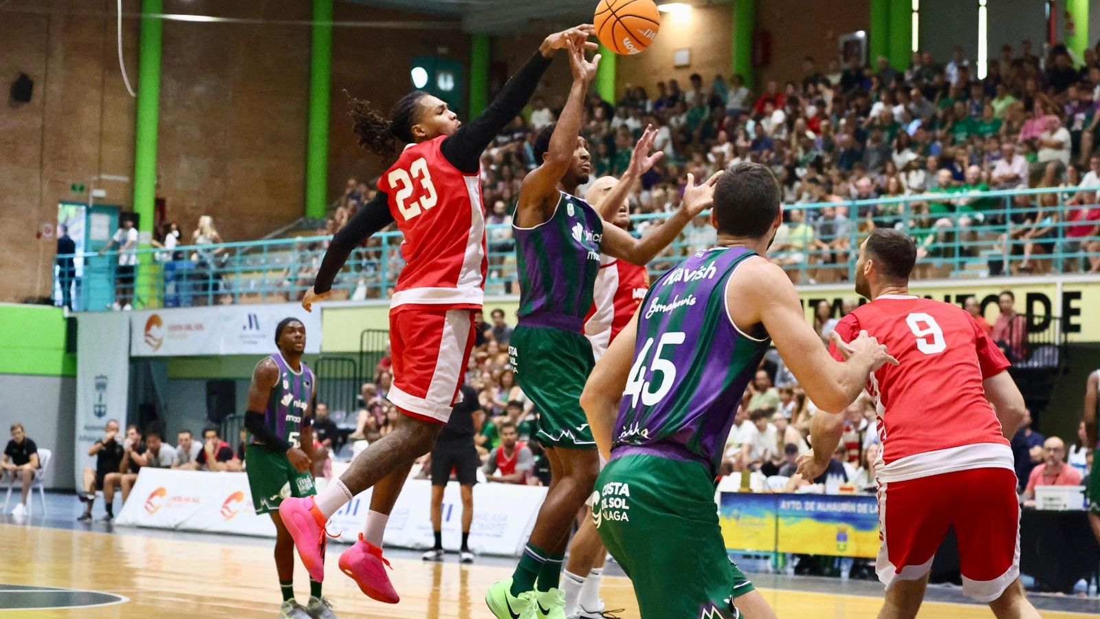 El Unicaja - Mónaco, en fotos