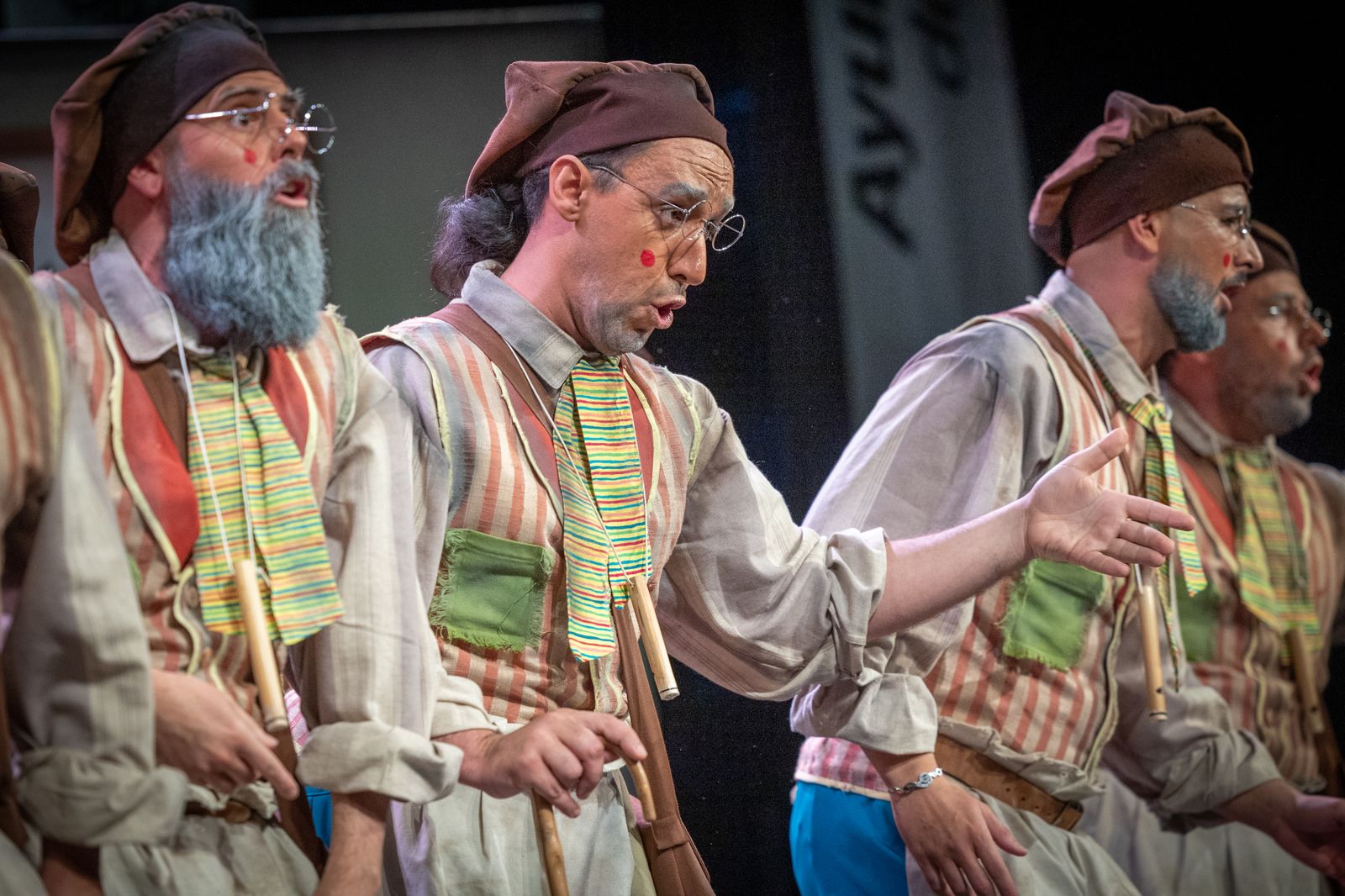 Comparsa 'Los maestros'