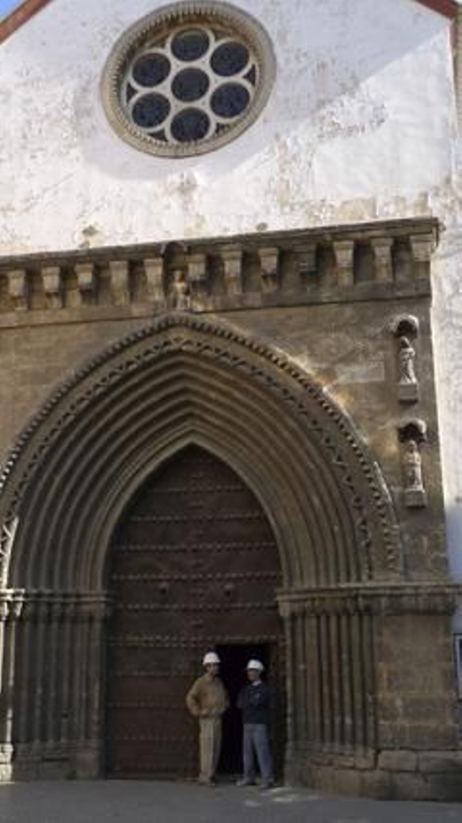 Arranca la restauración de la cubierta de la Iglesia de Santa Catalina