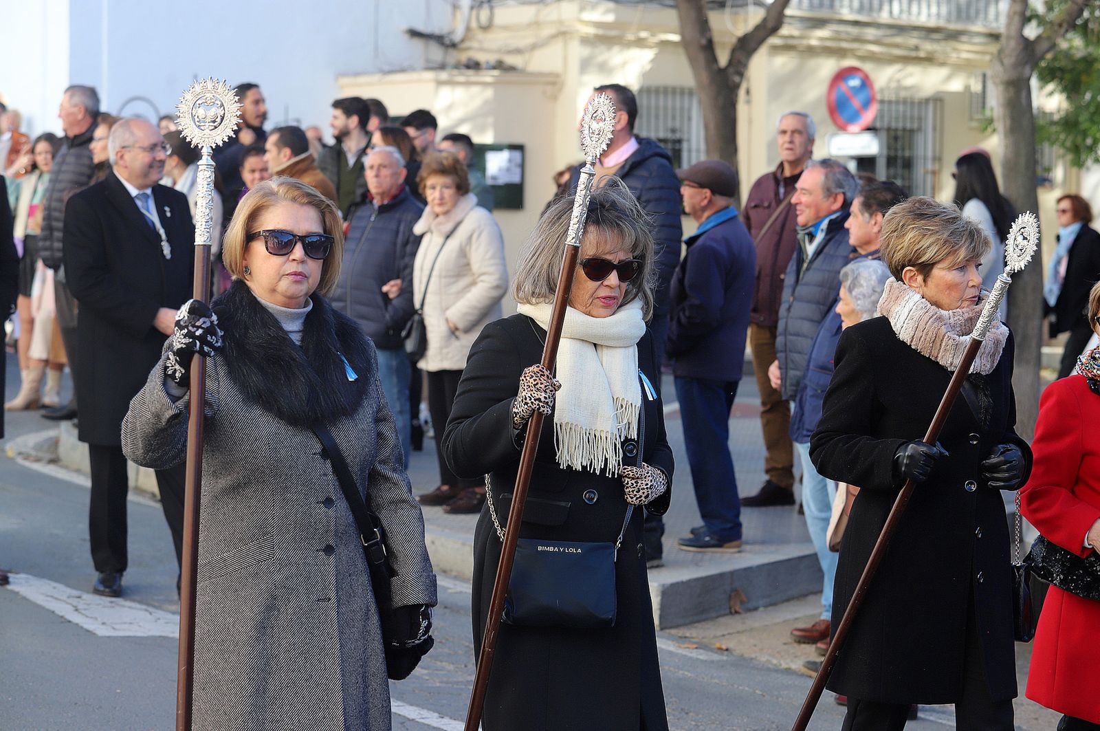 Imágenes de la procesión de San Sebastián en Huelva