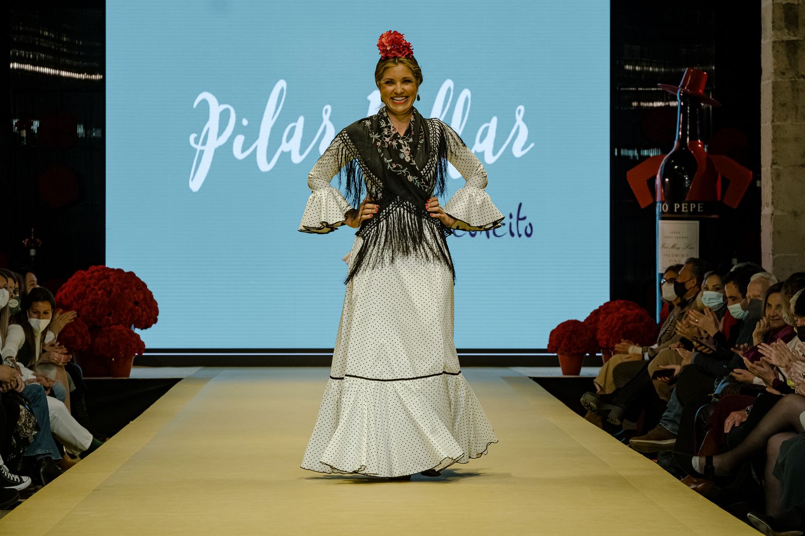El desfile de Pilar Villar en la Pasarela Flamenca Jerez, todas las fotos