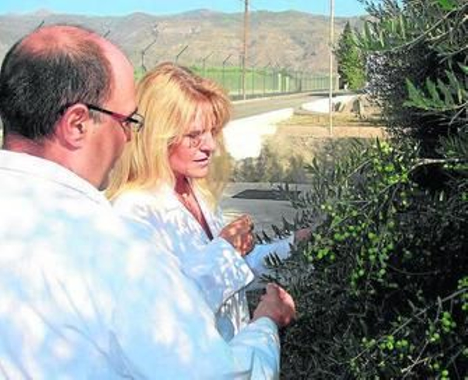 La directora de la Estación Experimental, María Cruz Escudero.