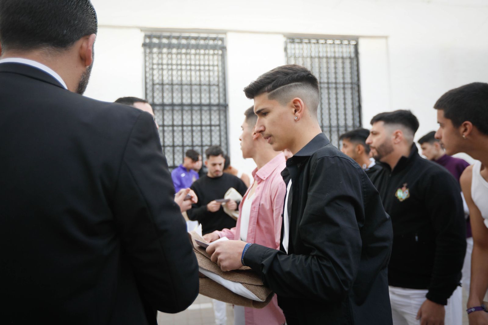 La procesión del Encuentro, en imágenes